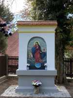 Hvožďany-Leletice | Obnova výklenkové kapličky